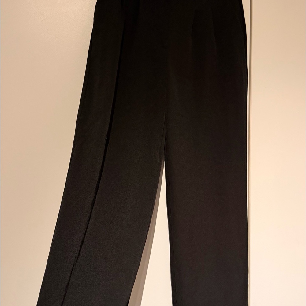 Princess Polly Classic Black Trousers